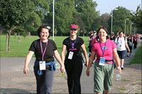 In 2006 Sarah and Charlotte from NB Illustration did a 60km walk around London and between them raised nearly �4,500